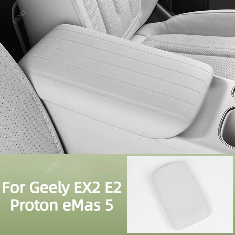 Armrest Box Cover For Geely EX2 E2 Proton eMas 5 2026 2025 Accessories Silicone Shock-Absorbing Tear-Resistant Waterproof