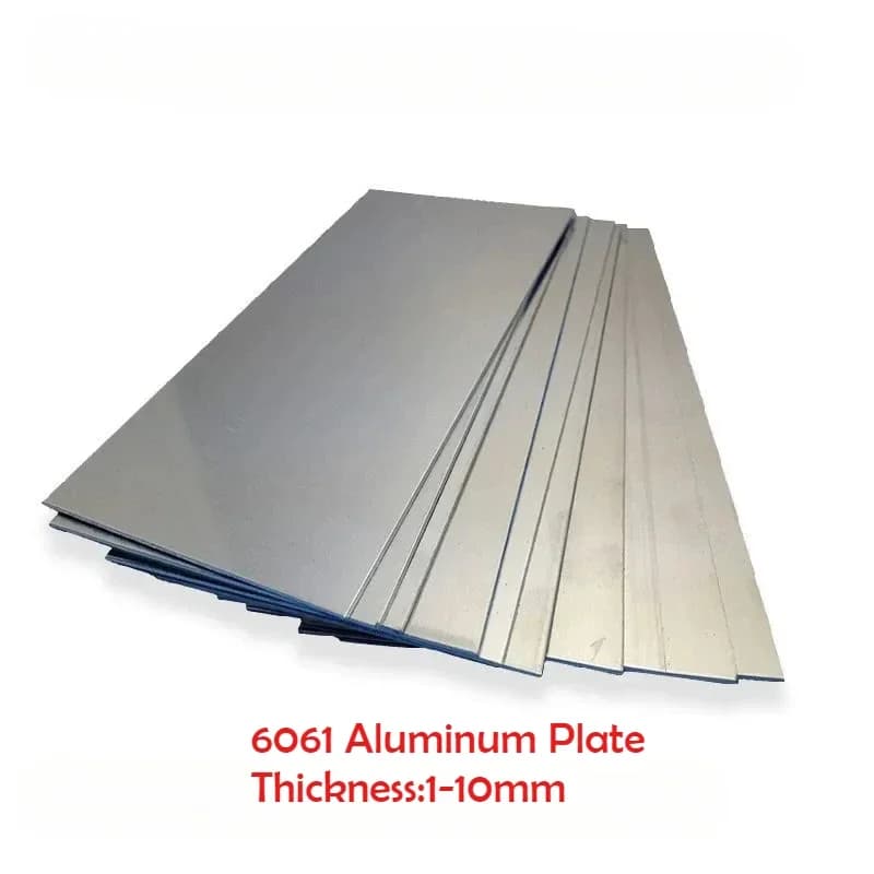 Aluminum Plate Aluminum Flat Metal Plate DIY Material Model Parts Thickness 1mm 2mm 3mm 4mm 5mm 6mm 8mm 10mm