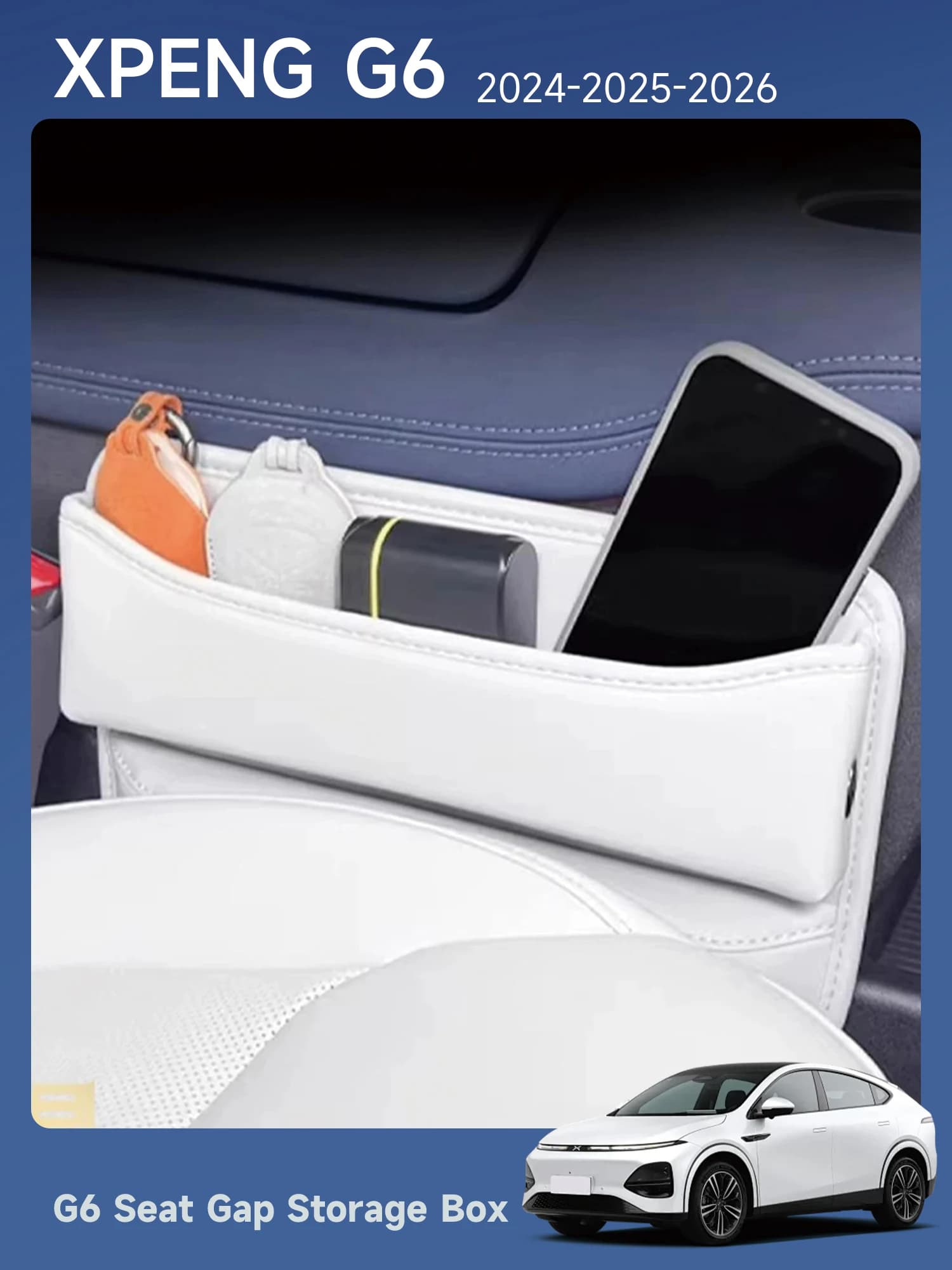 [Fast Shipping] XPENG G6 Seat Gap Storage Box