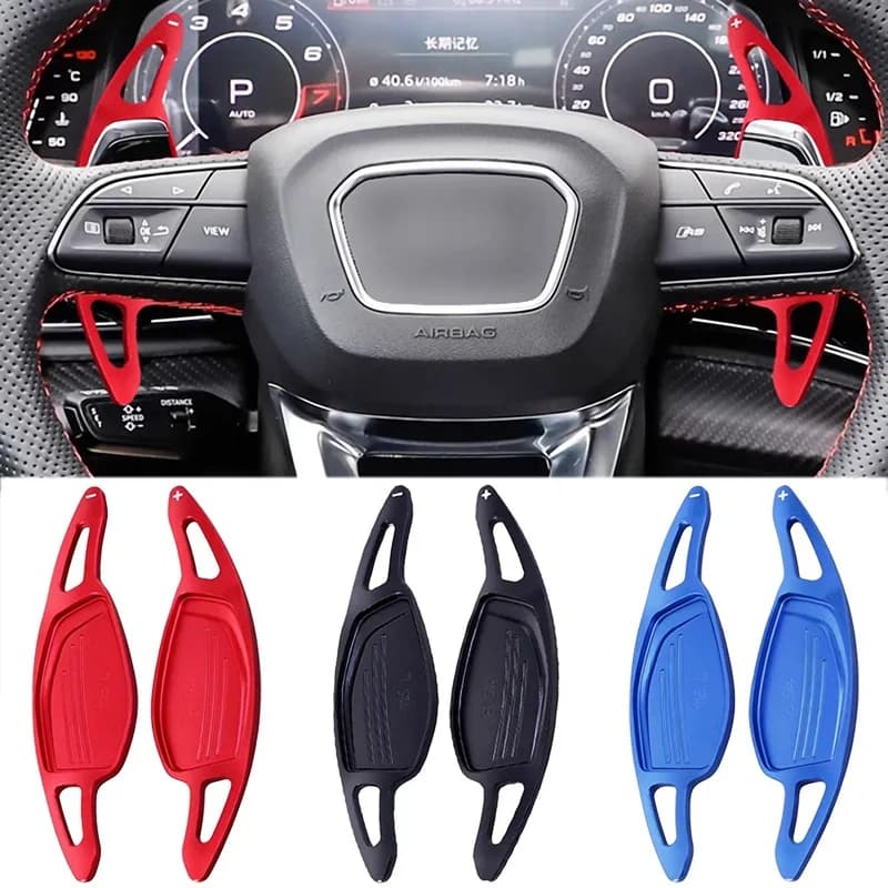 Car Steering Wheel Extension Shift Paddle For Audi R8 2016-2022, RS3 2017-2021, RS4/RS5 2018-2019, TT RS 2017-22, Q3/Q8 2020-22