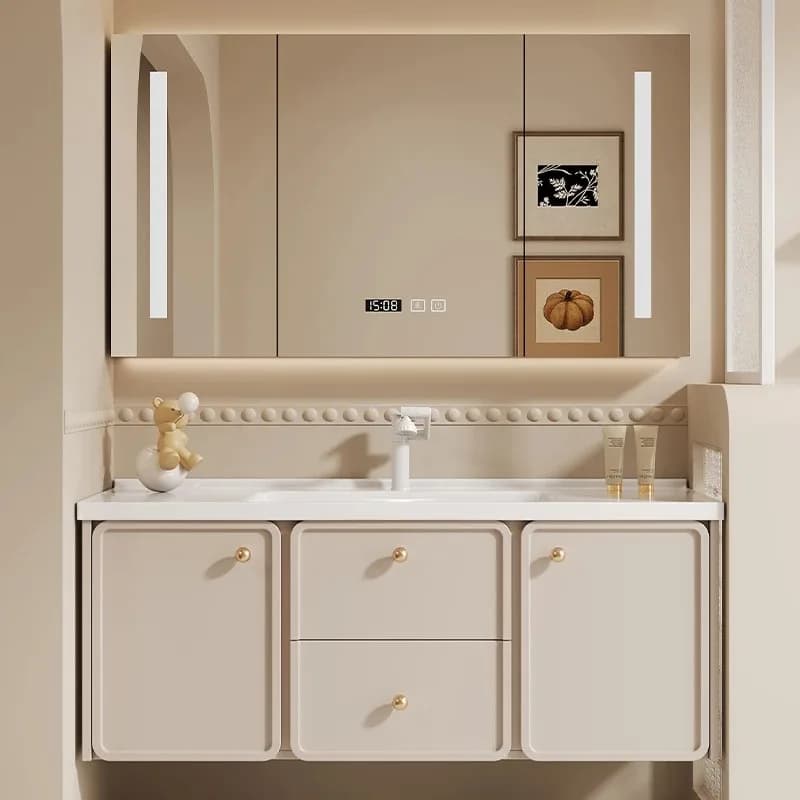 Friendly Unique Bathroom Cabinet Organizers Wooden Vanity Luxury Storage Cabinet Multiple Purpose Mobiletto Bagno Home Furniture