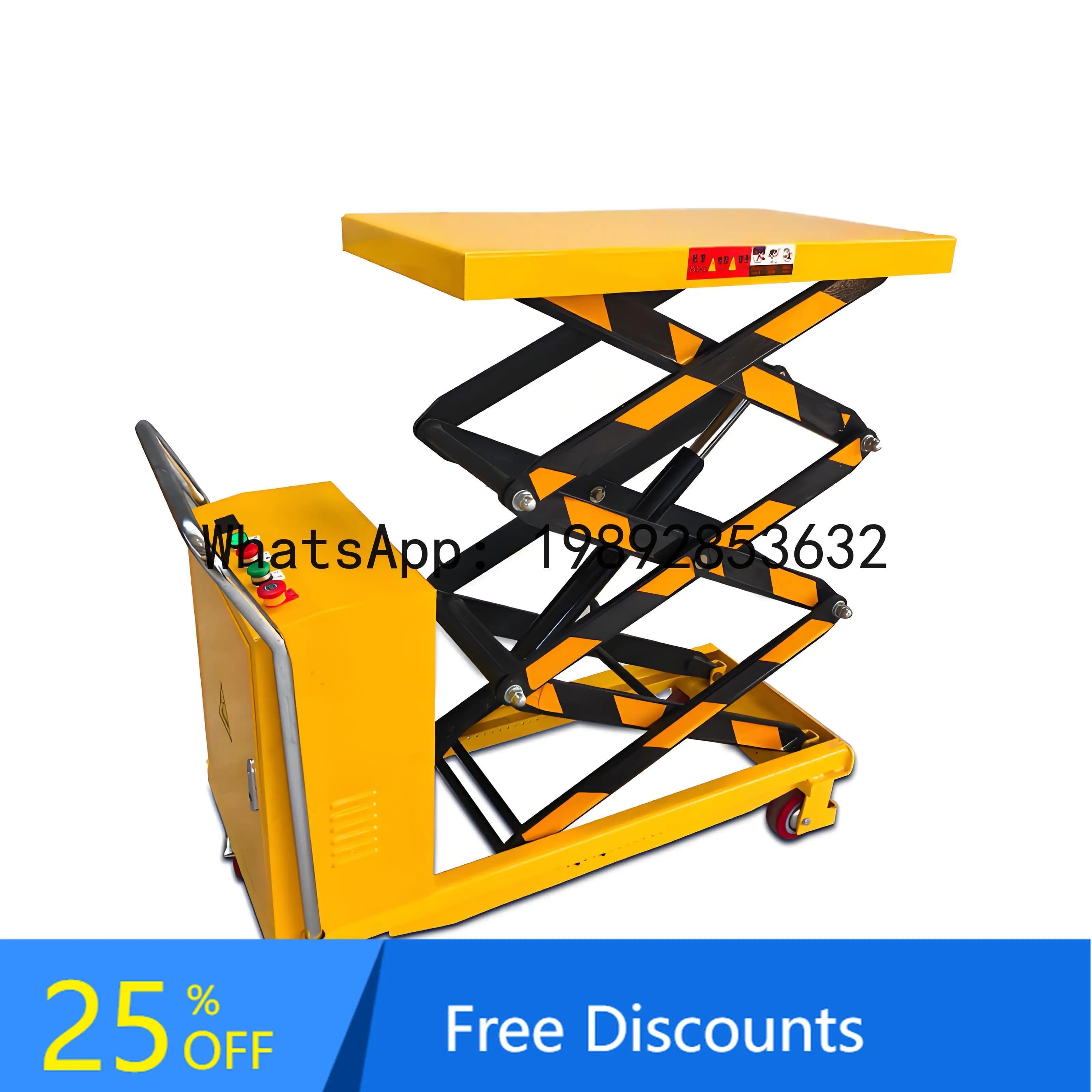 YFY Mobile  Electric Hydraulic Platform  Flatbed  Scissor Lift  Lifting Platform