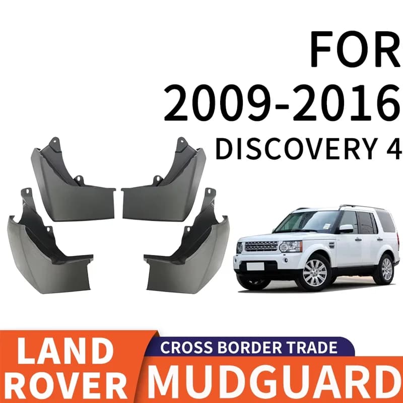 Suitable for 2009-2016 Land Rover Discovery 4 car tires PP material front and rear soft rubber material mudguards car fender