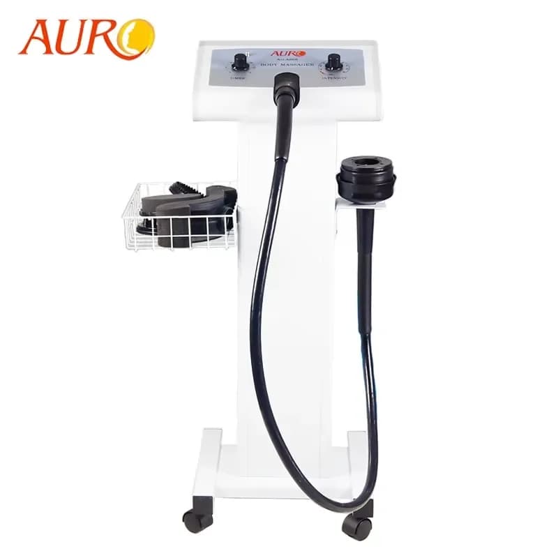 AURO Factory G5 Vibrator 5 Heads Massage Device Body Massager Machine Au-A868 Stand with