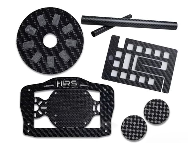 Custom 3K Carbon Fiber Sheet Ultra Lightweight 0.2mm 10mm High Strength