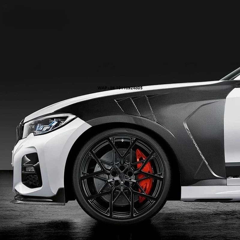 GTS for  G20/28 Carbon Fiber Fender 3 Series 325 320 330i Car Parts Side Wing