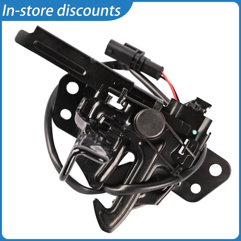 Hood Lock Latch Assembly for 2017-2018 Hyundai Elantra Sedan 2.0L, High Quality Direct Replacement OEM 81130-F2010