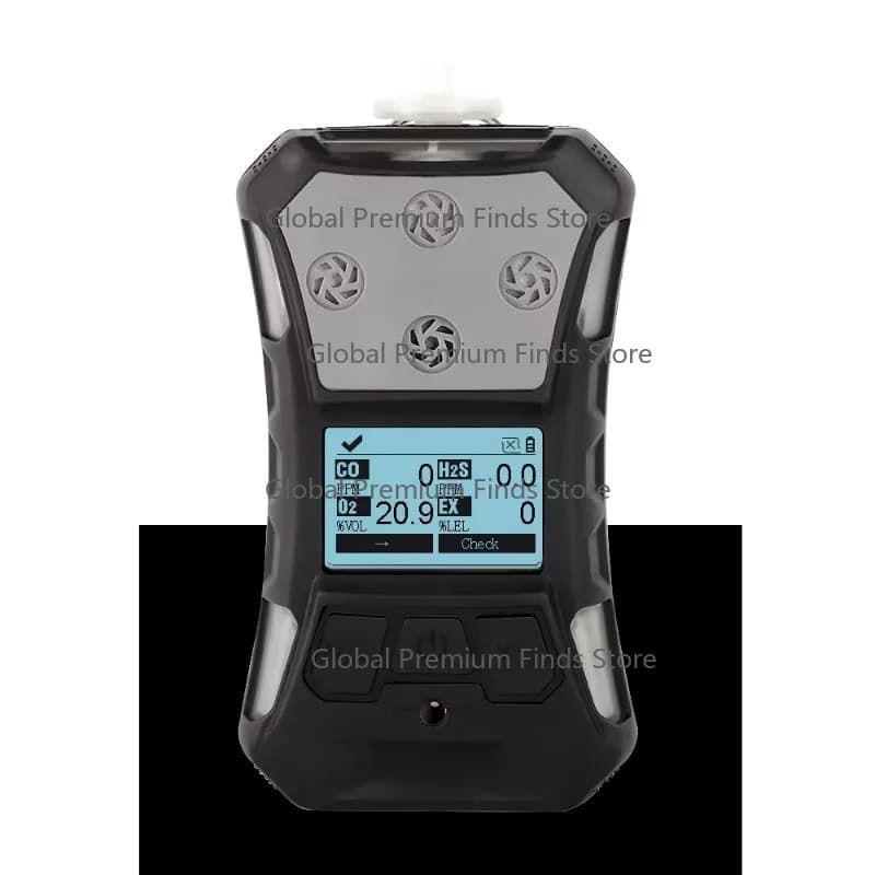 S-O2 H-2S CO O2 LEL Multi G-as Detectors IP67 Port-able Detector T-W-A S-T-E-L Alarm IECEX ATEX