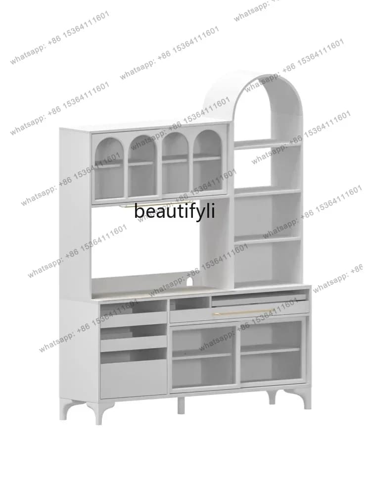 13Sideboard Cabinet Nordic Living Room Wine Cabinet Cabinet Integrated Wall Storage