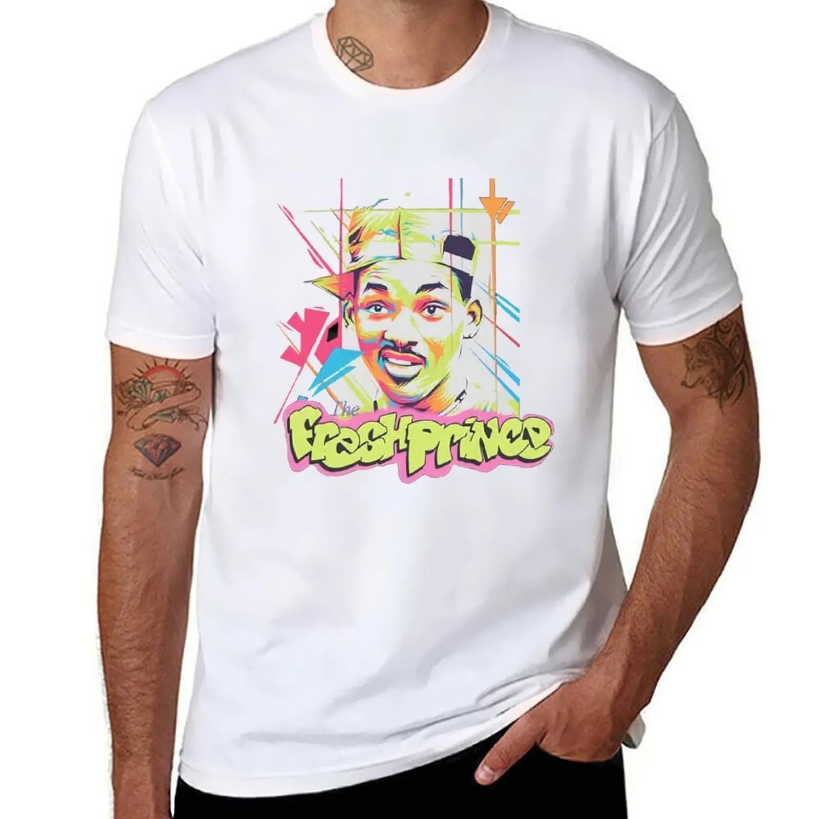 The Fresh Prince of Bel Air Funny T Shirtc T-Shirt funny t shirts cotton man t shirt heavy cotton T-Shirt