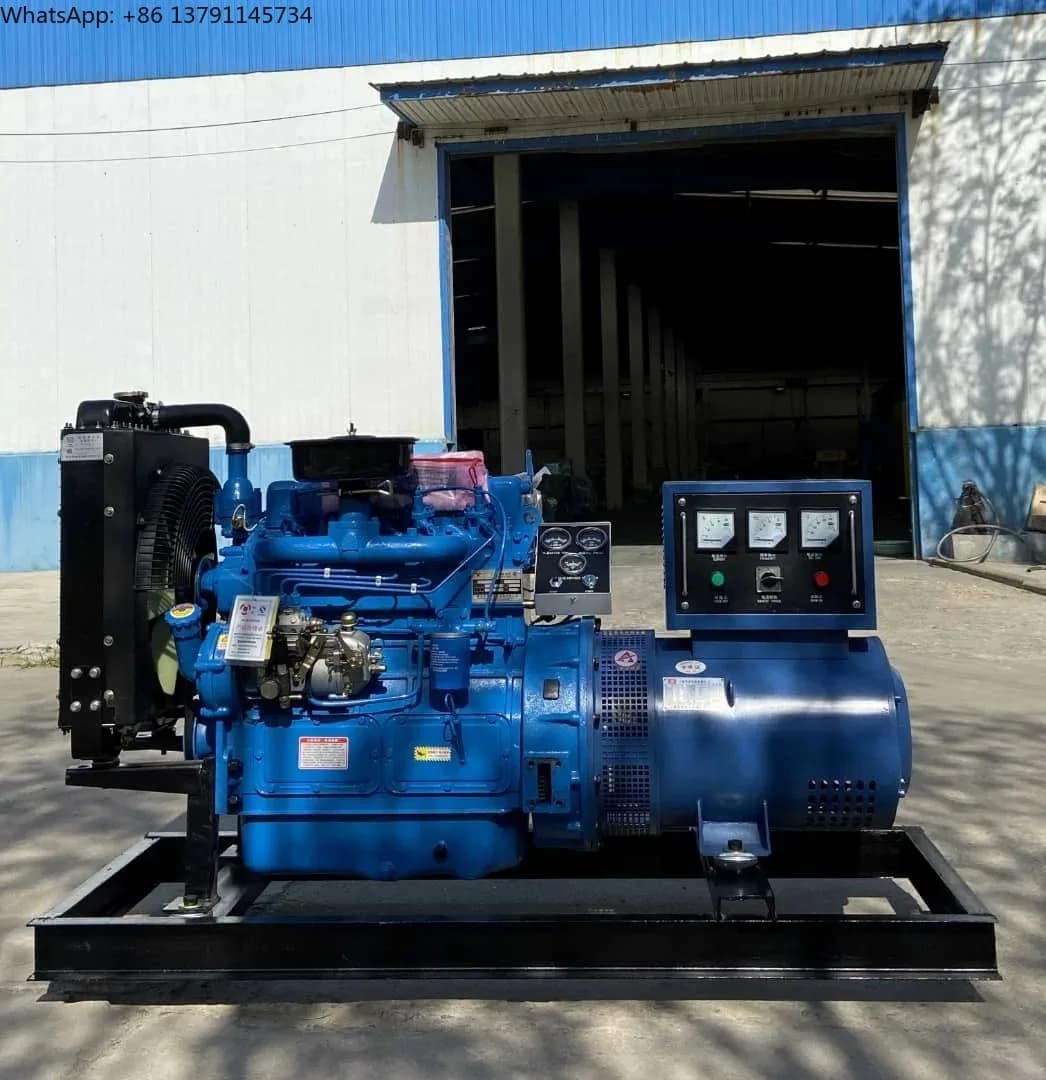30kw 37.5kva diesel generator with ZH4100D diesel engine and brush alternator diesel generator power