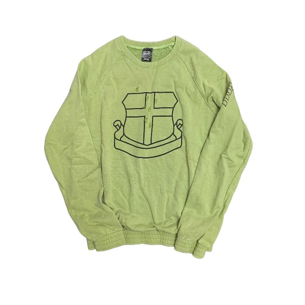 Lmyer Number Nine 03ss Cross Shield Archive Casual Loose Hoodie Long Sleeve T-Shirts