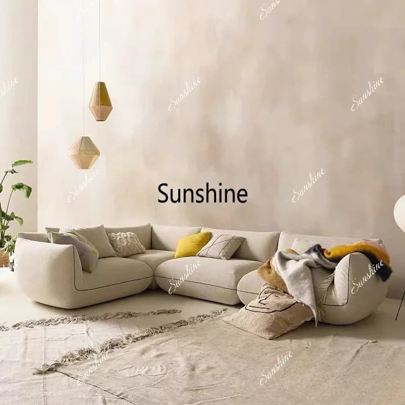 Nordic Modern Simple Light Luxury Minimalist Homestay Modular Sofa