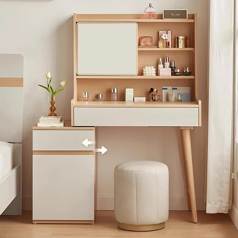 Modern Unique Elegant Dressing Table Storage Creative Makeup Vanities Premium Luxury Kommode Schlafzimmer Bedroom Furniture