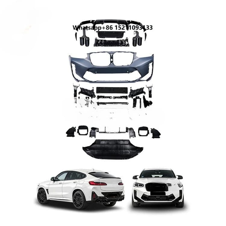 Car Bumpers Body Kit for X4 G02lci Upgrade to X4M Style Car Accessories