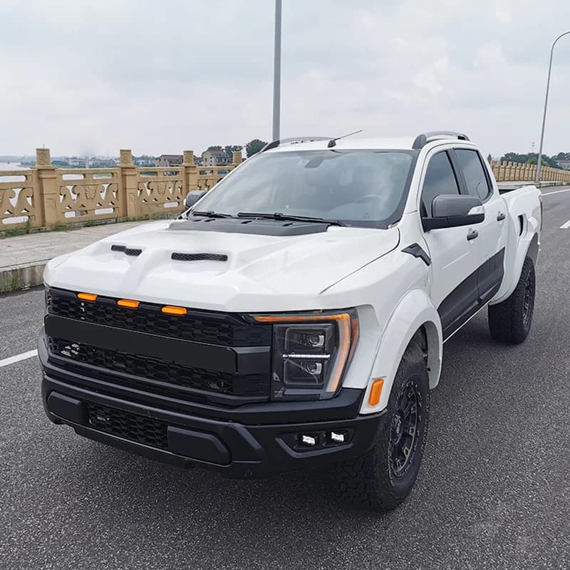 Auto Parts Sport Exterior Conversion Body Kit Fit Ranger T6 T7 T8 Upgrade Style 4x4 Off Road Modification