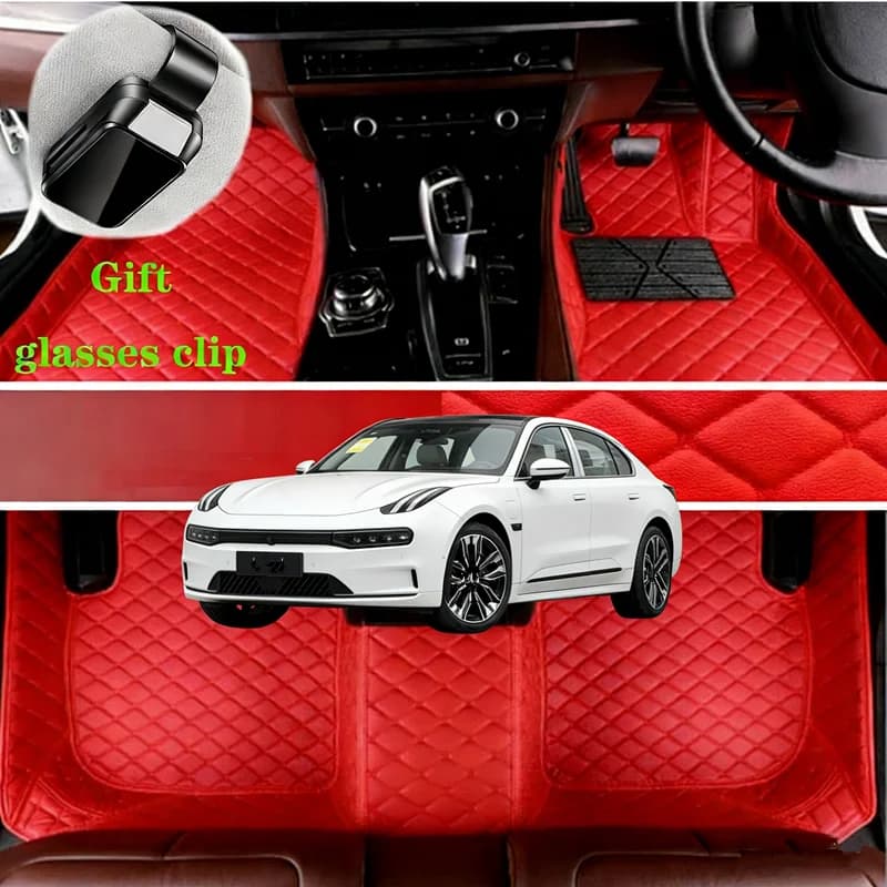 Custom For ZEEKR MIX 5Seat MPV 2025 All Weather Waterproof Car Floor Mats Car Accessories Carpets Covers  Left /Right Hand Drive
