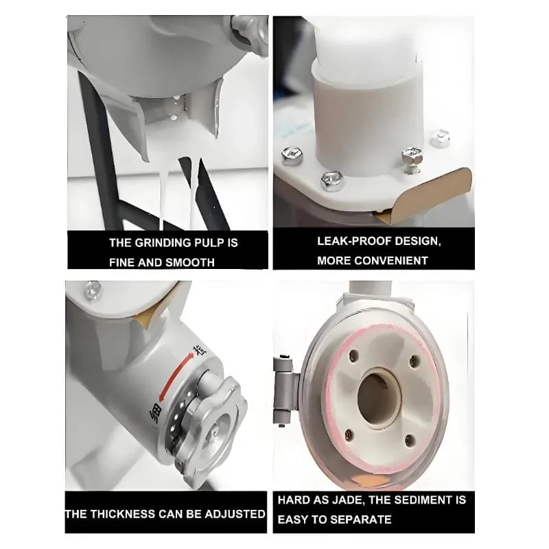 Soybean Extruder Equipment Commercial Rice Milk Machine Soybean Extruder Grain Corn Mill Wet Grain Mill