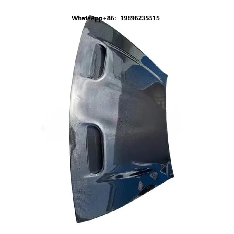 For Carbon Fiber Car Front Hood Bonnet Cover Front Car Hood Body Kit Exterior Modification Parts