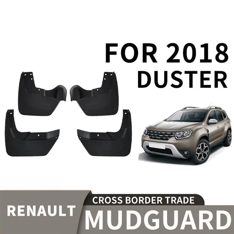 For 2018 Dongfeng Renault Duster DUSTER car tire fender PP soft rubber material car accessories