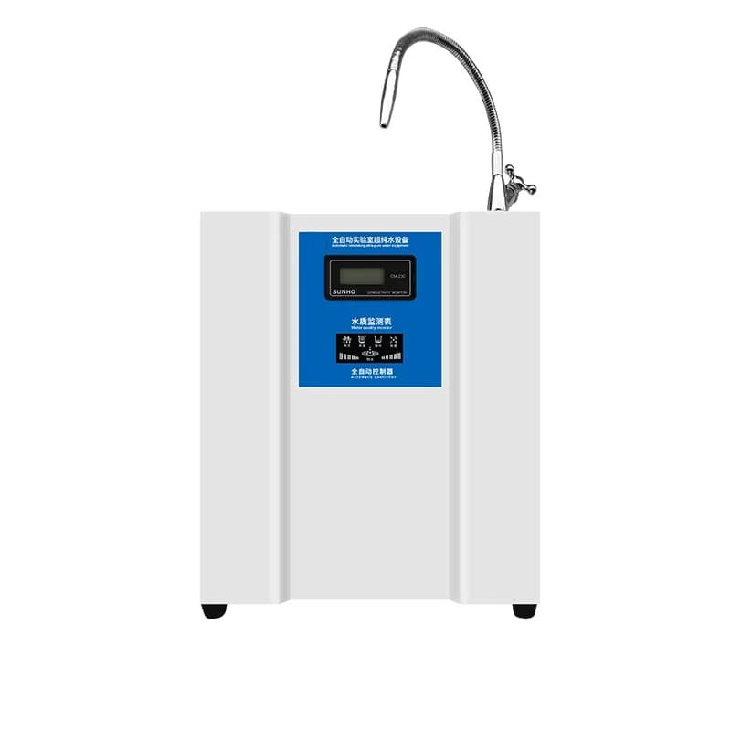Laboratory ultra-pure water machine working output water purification system