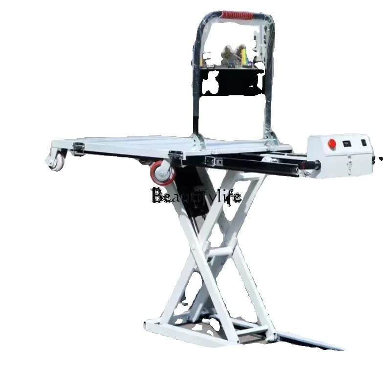 Lake Cart Electric Flatbed Cart Portable Handling Mobile Small Lifting Flatbed Truck