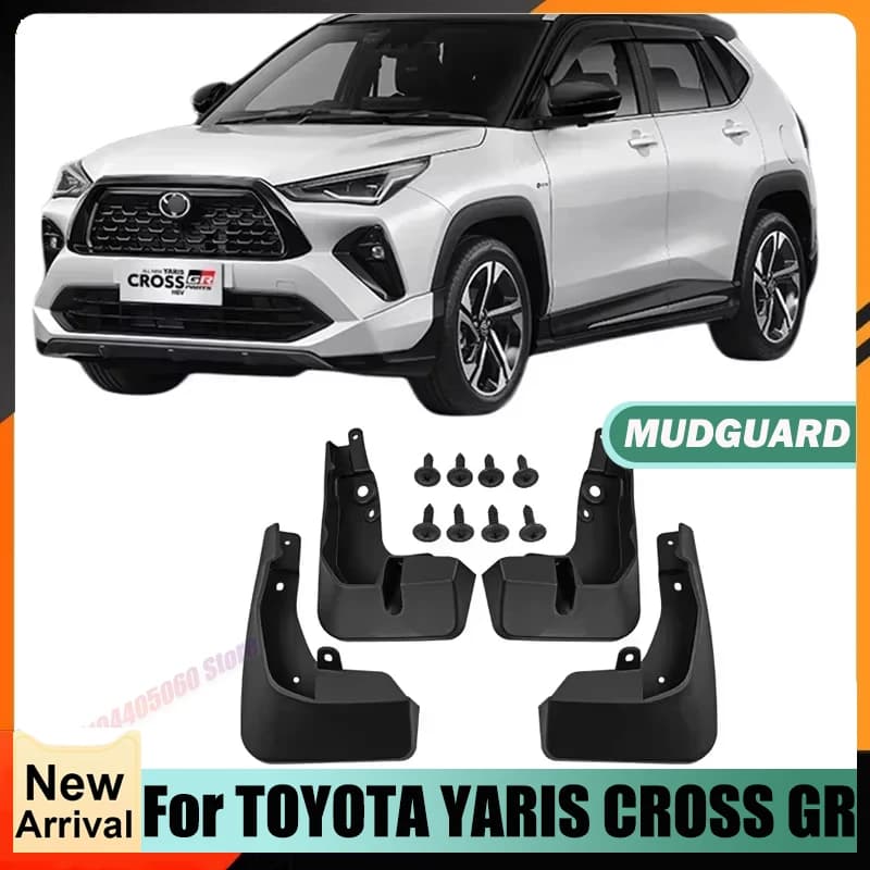 Front Rear Mudguards Mud Flaps Splash Guards For TOYOTA YARIS CROSS GR 2025 2023 2024 Wheels Fender Car Accessories MudFlaps