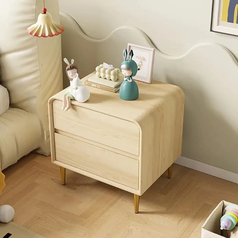 Modern Style Night Table Storage Drawers Bedside Table Space Saving Nordic Comodas Con Cajones Para Dormitorios Home Furniture