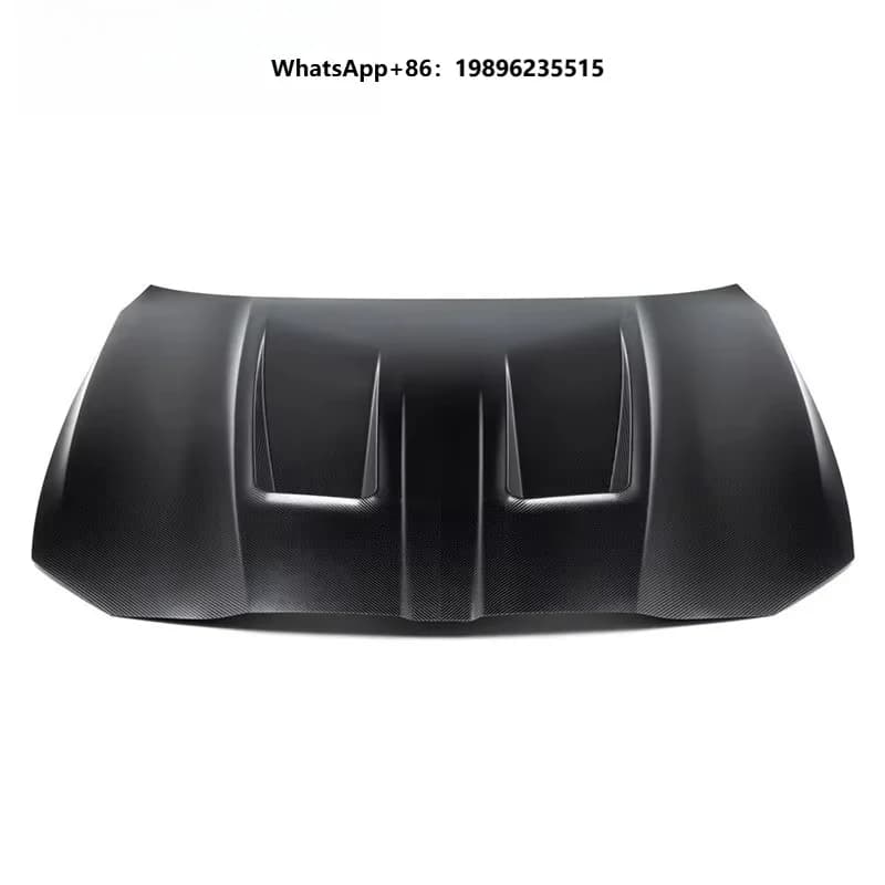 Auto Part Car Dry Real Carbon Fiber Air Scoop Hood Vented Hood  G80 M3 M4 G82 G8X 2021+ Car Body Kits Bonnet