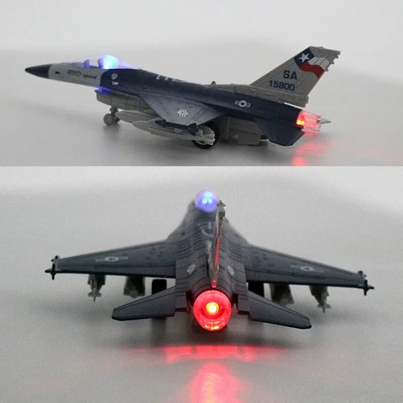 Fighter Aircraft F16 F-16 Alloy Model, Aviation Military Aircraft Model, Display Piece, Collection Gift