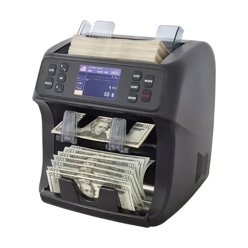 Mixed banknote value counting machine Multi-currency banknote counter machine Banknote counter