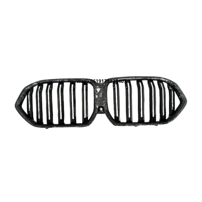 Forged Carbon Fiber Grille Front Bumper Grille for X6 G06 Upgrade