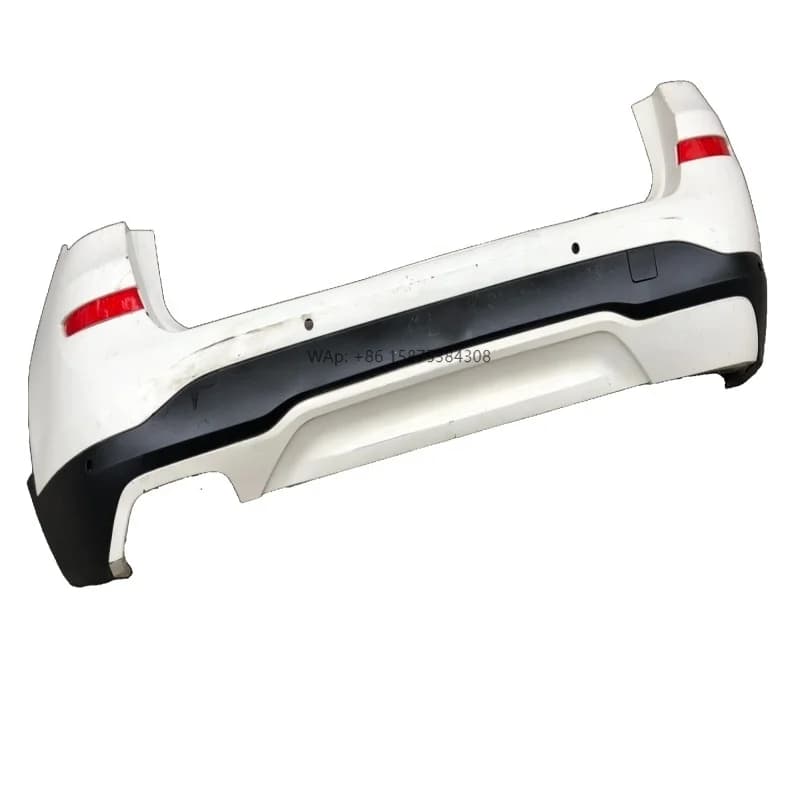 The Classic High Quality X3 Series F25LCI Rear Bumper Surrounds the Lower Lip Spoiler Jaw of the Bumper Reflector for