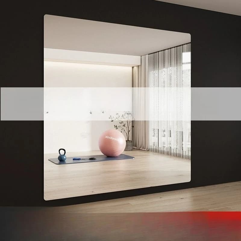 Home high definition fitness dancing soft mirror dance studio practice yoga full body mirror