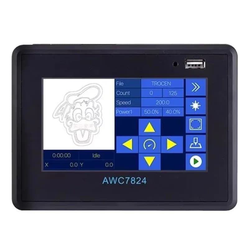 AWC7824 Co2 Laser Controller System for Co2 Laser Engraving and Cutting Machine