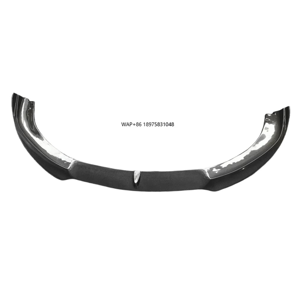 Genuine Carbon Fiber A-Style Front Lip Bumper Body Kit for GTS 970.1 with Genuine Product Category