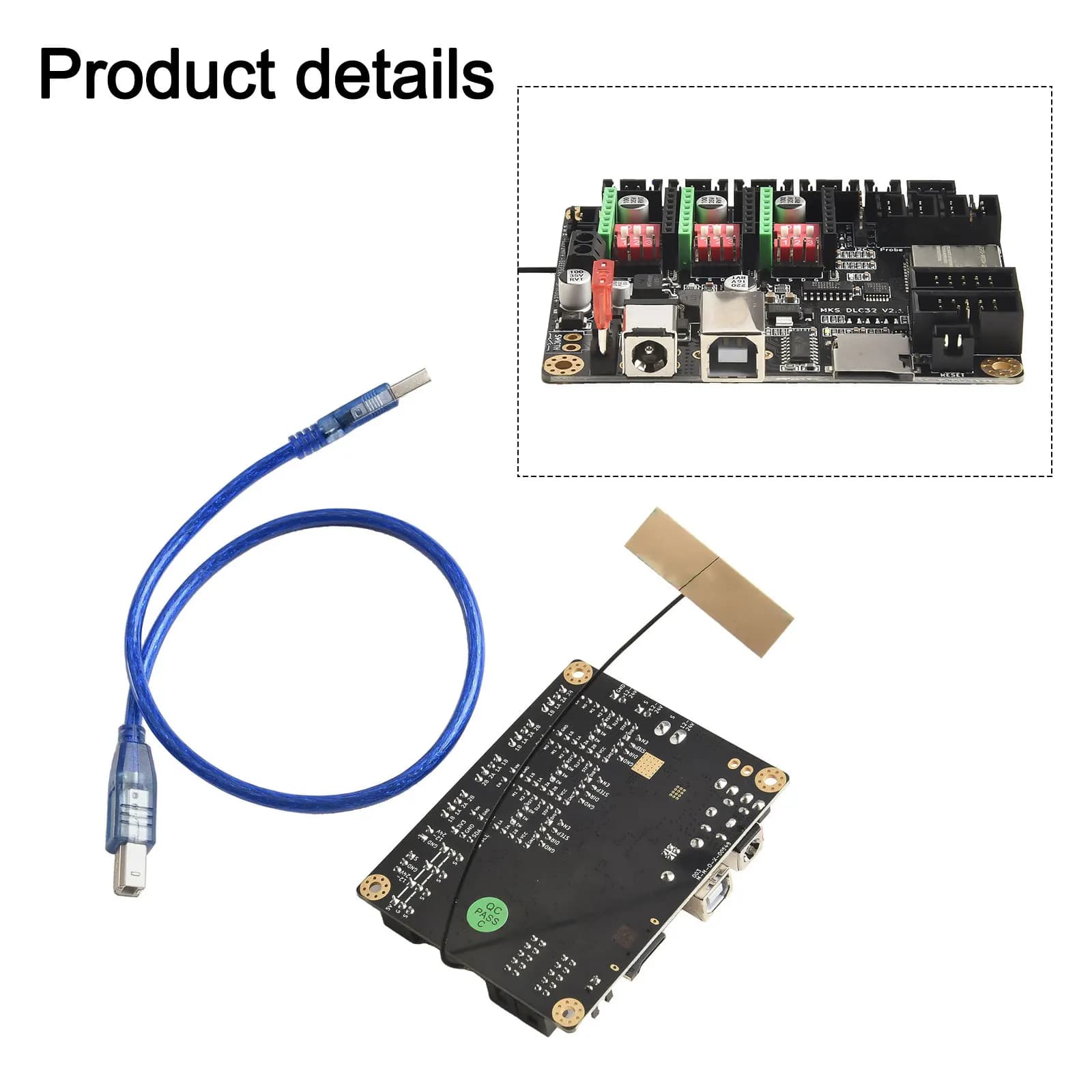 For MKSDLC32 V2 1 Engraver Control Board High Core 32Bit with Offline Functionality for Advanced Engraving  For