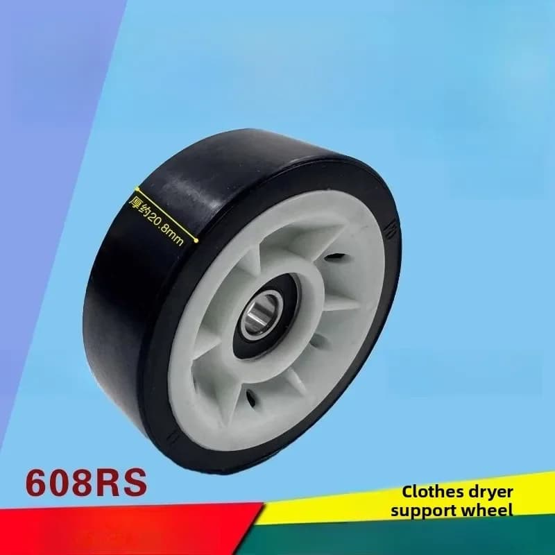 WZ-1PCS for Midea Little Swan 608RS Heat Pump Tumble Dryer Rubber Wheel Support Wheel