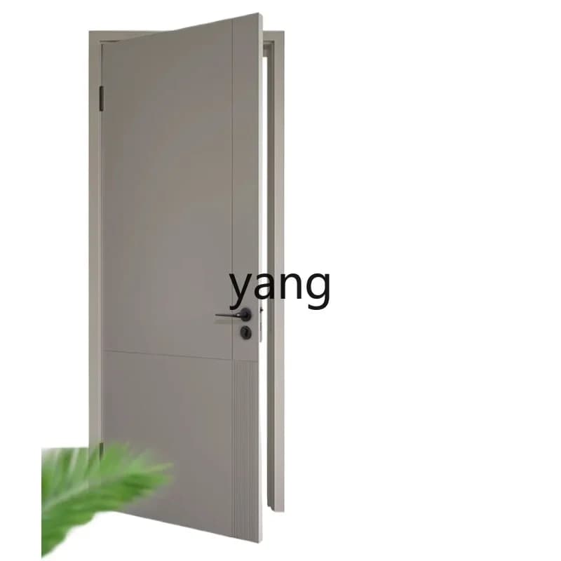 LH wooden door indoor door silent indoor solid wood composite door