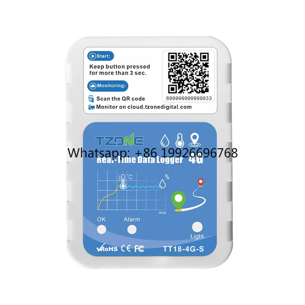 Temperature  Devices TZONE Single-use Wireless Temperature Dataloggers