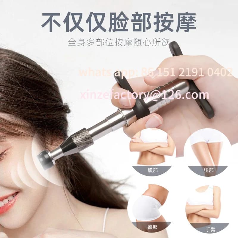 Customizable Manual Face Carving Gun American Activator Bone Setting Gun Home Massage Instrument Tools