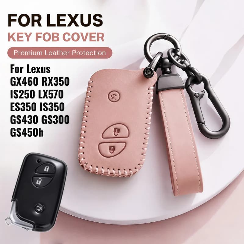 For Lexus CT200h ES 300h IS250 GX400 RX270 RX450h RX350 LX570 3 Buttons Key Cover Protection Case Fob