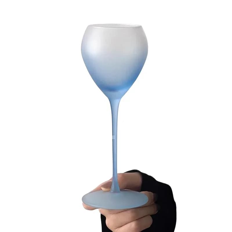 Niche ins wind frosted glass high value empty goblet cocktail cup pp
