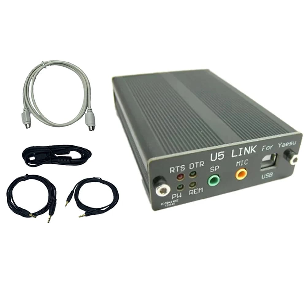 U5LINK Radio Linker Adapter for YAESU and Radios with 115200 High Speed Communication Support and USB Interface
