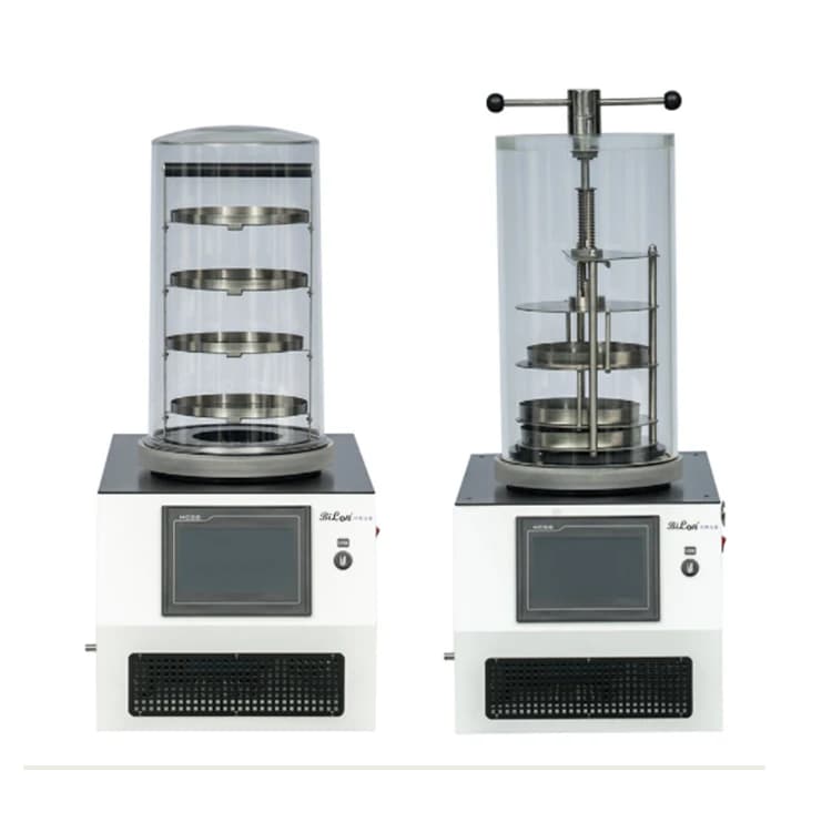 CHINCAN  -50℃ Benchtop Small Vacuum Freeze Dryer FD-1A-50 LCD Touch Screen Application in Pharmaceuticals
