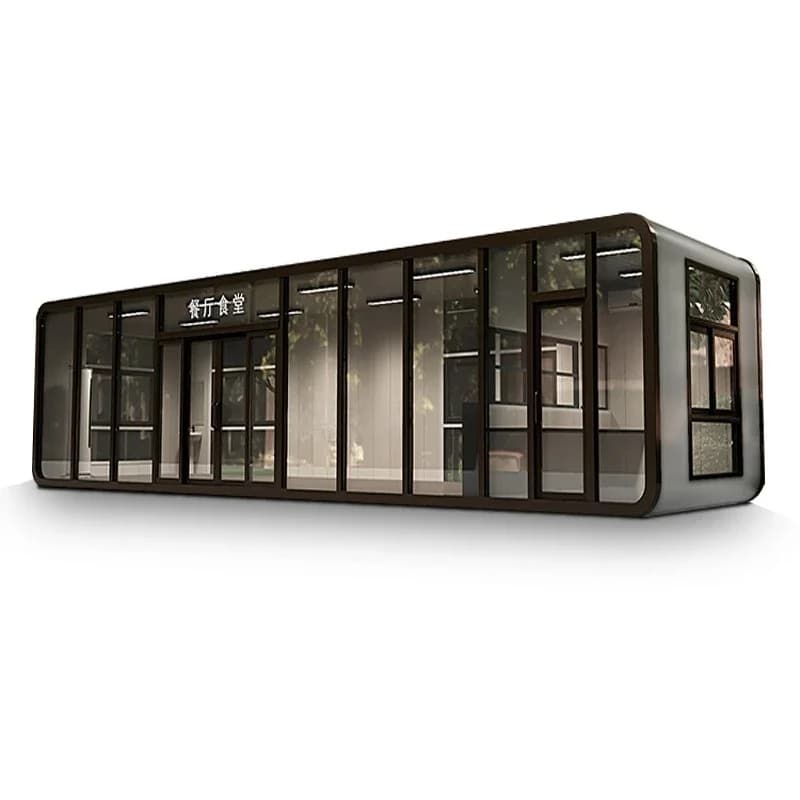 Outdoor mobile Apple cabin restaurant Internet celebrity space capsule Container office rest guard box