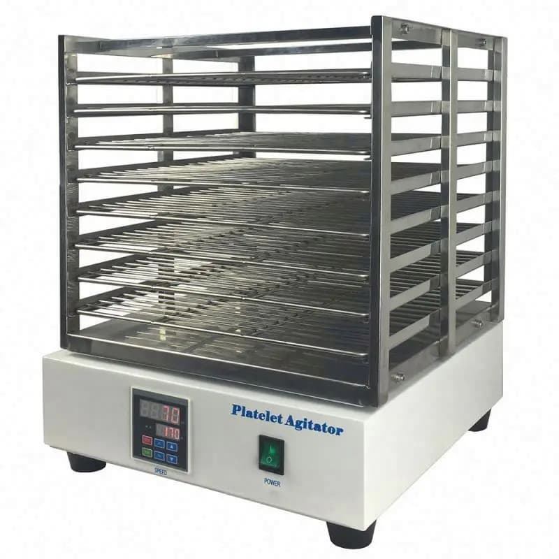 Laboratory digital display, new medical grade platelet agitator, incubator