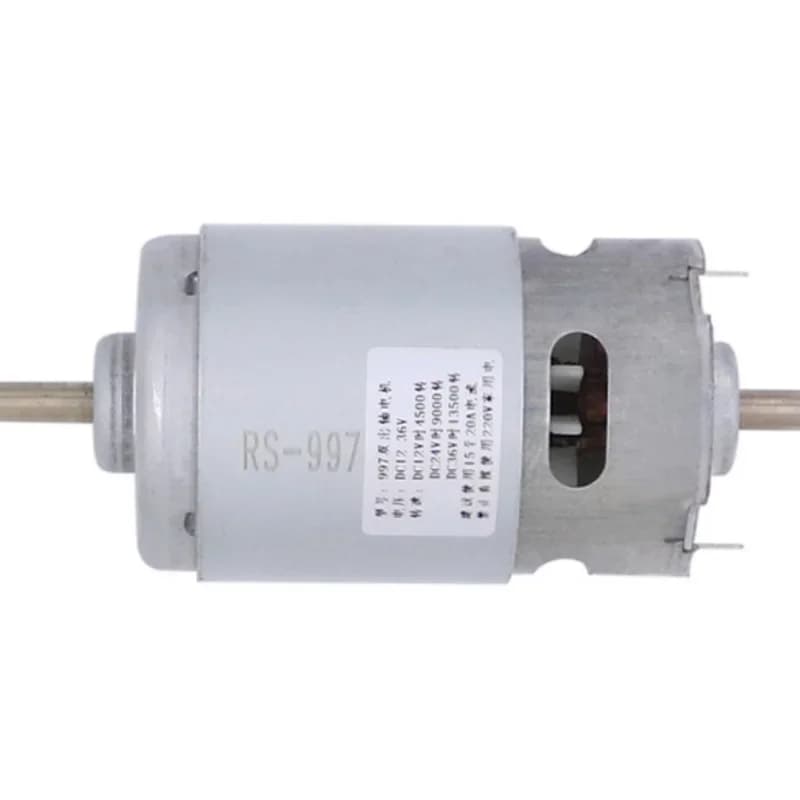 AZGIANT Dual output shaft 997 Car power automation equipment tool motor 12V 24V 36V DC  high efficiency accessoires voiture