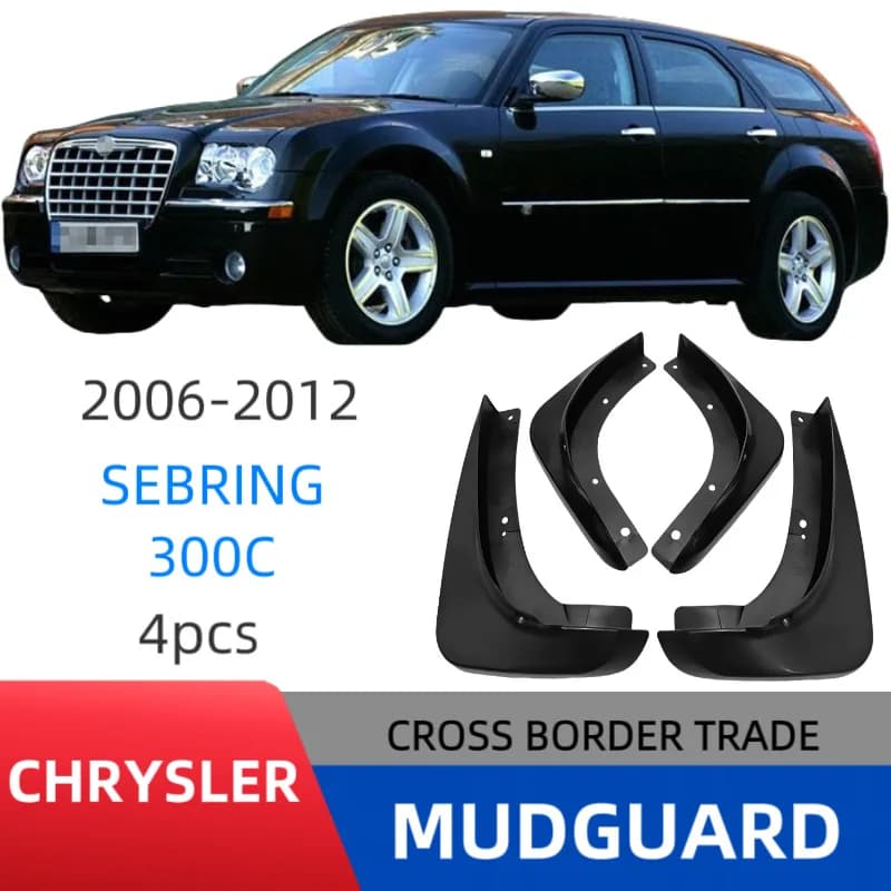 Suitable  for Chrysler 300C 2006-2012 Fender Tiles Front and Rear Car Accessories Easy No-Drill Installation