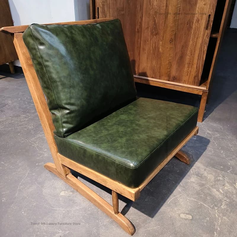 Retro Italian Design Living Room Chairs Sofa Luxury Comfortable Lazy Living Room Chairs Ergonomic Home Furniture Cadeiras LLLC